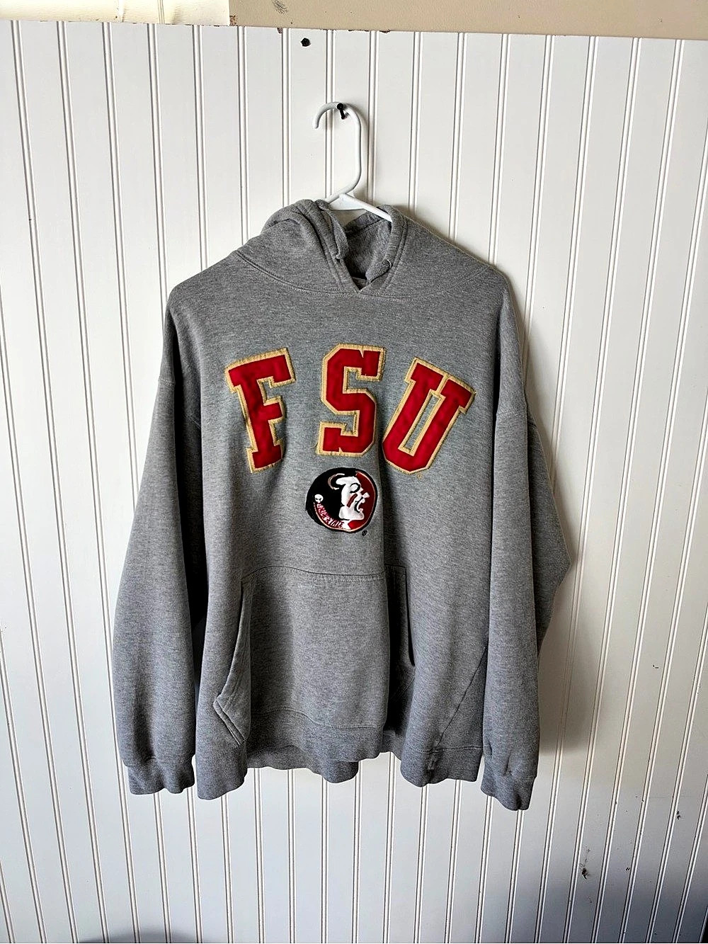 Logo 7 FSU Logo Hoodie Gray XL